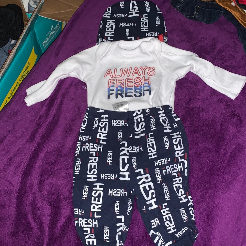 Fresh baby boy set
